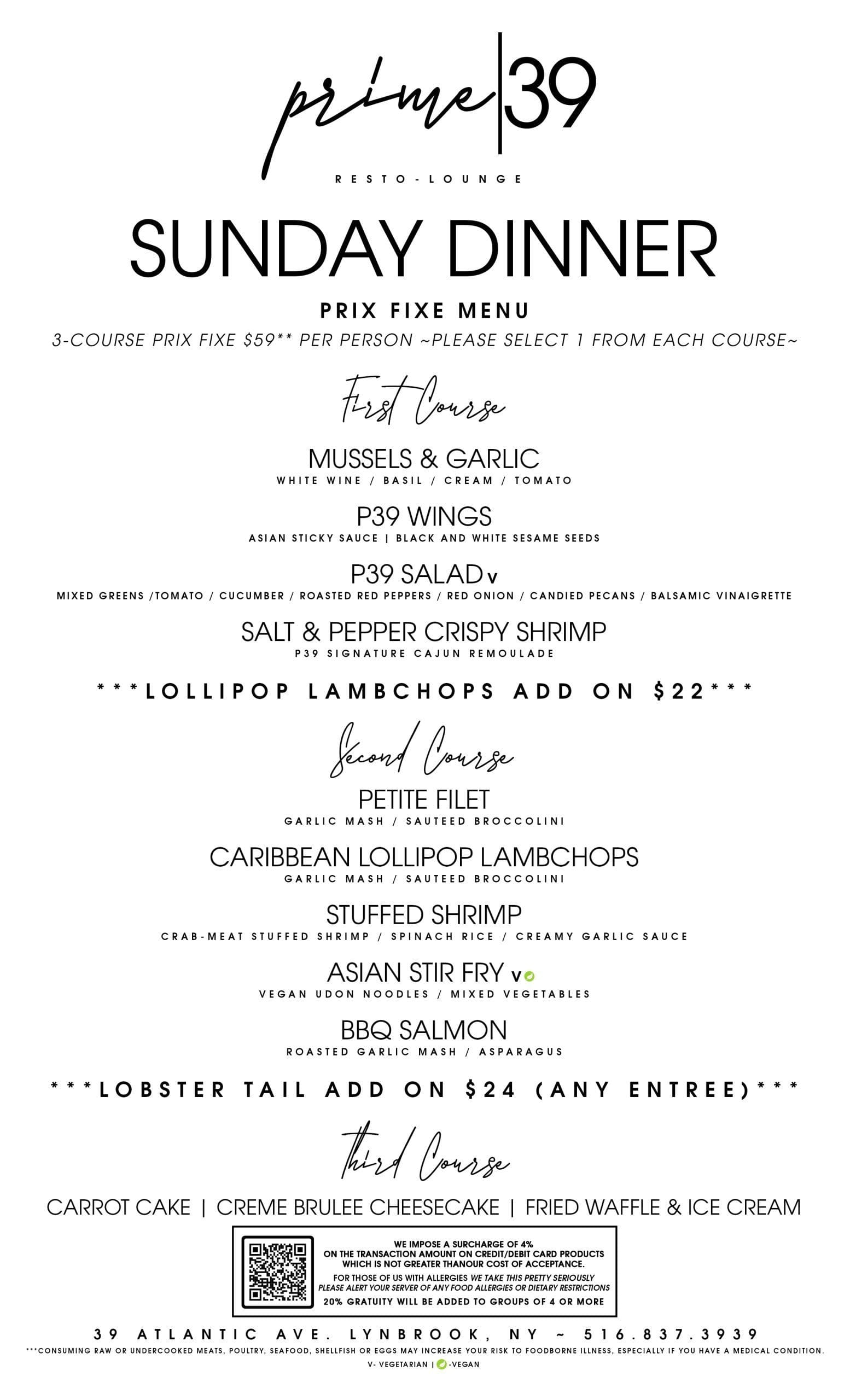 Dinner Menu Prime 39 dinner-menu-prime-39