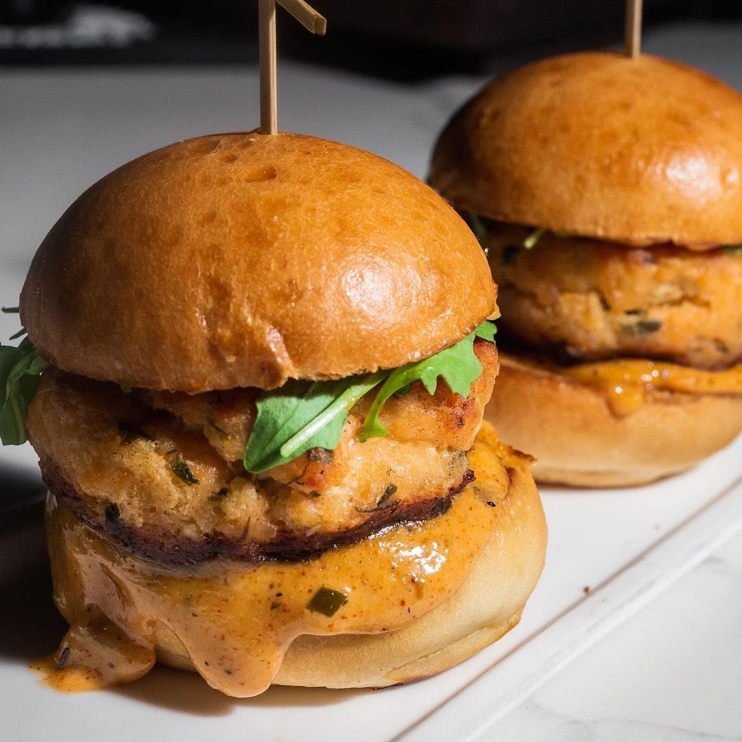 Salmon Sliders